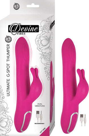 DEVINE VIBES ULTIMATE G-SPOT THUMPER-PINK