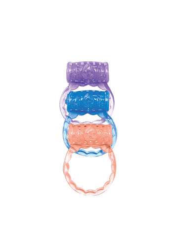MACHO THREE COCK RING SET